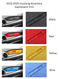 S550 EUROS 2015-2020 Mustang Alcantara Dashboard Trim