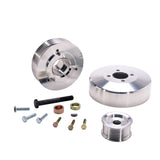 BBK 97-04 Ford F150 Expedition 4.6 5.4 Underdrive Pulley Kit - Lightweight CNC Billet Aluminum (3pc)