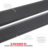 RealTruck 15-24 Ford F-150 CC 4dr VoltStep Electric Running Board Kit - Tex. Blk