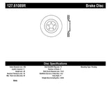 StopTech Slotted & Drilled Sport Brake Rotor