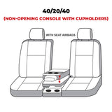 Covercraft 19-20 Ford F-150 Carhartt Super Dux SeatSaver Custom Front Row Seat Covers - Black