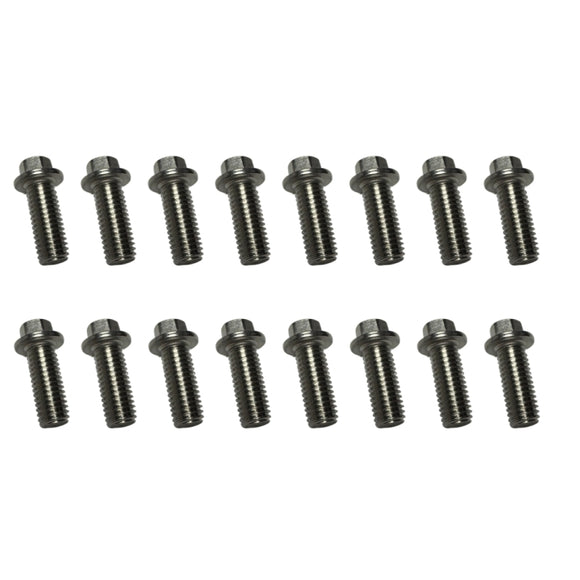 Kooks Ford 5.0L 4V Coyote Engine Header Bolt Kit (Fine Thread) QTY. 16 - M10 - 1.25 x 25mm Bolts