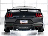 AWE 2024 Ford Mustang Dark Horse S650 RWD SwitchPath Cat-Back Exhaust w/ Quad Diamond Black Tips