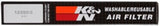K&N 04-08 Ford F150 / 05-06 Expedition / 05-07 F250 SD / 05-06 Lincoln Navigator Drop In Air Filter