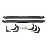 Westin 2015-2018 Ford F-150 SuperCrew PRO TRAXX 4 Oval Nerf Step Bars - Black