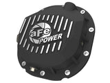 aFe 90-14 Ford F-150 Rear Differential Cover - Black w/ Machined Fins