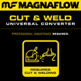 MagnaFlow Universal Catalytic Converter 2.5inch OBDII Rear