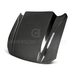 Anderson Composites 2018-2023 FORD MUSTANG DOUBLE SIDED TYPE-CJ CARBON FIBER COWL HOOD