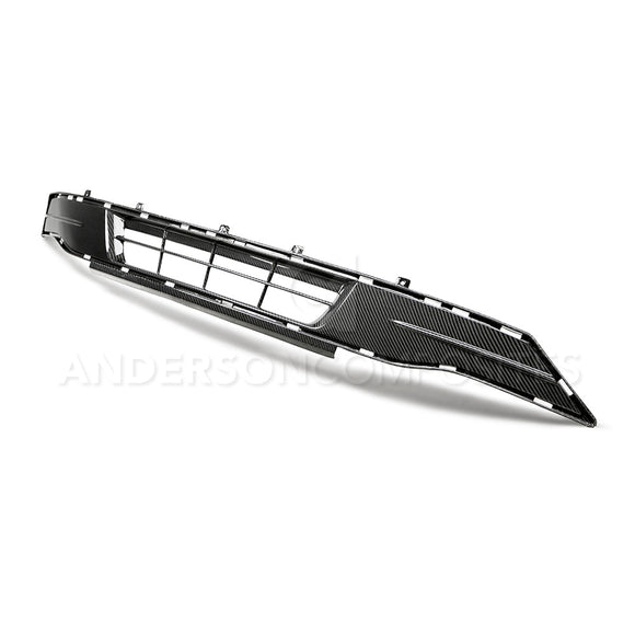 Anderson Composites 2018 - 2023 FORD MUSTANG CARBON FIBER LOWER GRILLE