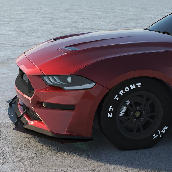 EMP 2018-23 Mustang Front Air Splitter - W/ Or Without Winglets