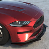 EMP 2018-23 Mustang Front Air Splitter - W/ Or Without Winglets