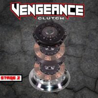 Vengeance Stage 2 Clutch S550 Ceramic Twin Disc (2018-2023 Ford Mustang 5.0 / 2021-2023 Mach 1) - DM2-07-06