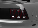 Raxiom 99-04 Ford Mustang Excluding 99-01 Cobra Icon LED Tail Lights- Black Housing (Smoked Lens)