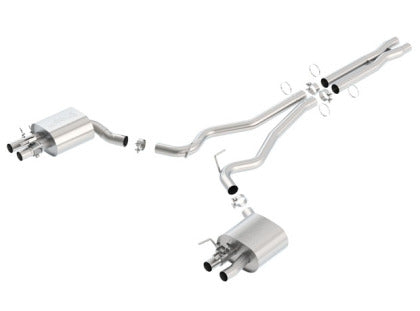 Borla 15-20 Shelby GT350 5.2L ATAK Cat Back Exhaust (Uses Factory Valence)