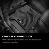 Husky Liners 15-23 Ford F-150 S.Crew/S.Cab X-Act Contour Black Front Seat Floor Liners