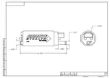 Aeromotive 340 Series Stealth In-Tank E85 Fuel Pump - Offset Inlet - Inlet Inline w/Outlet