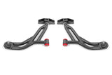 BMR 10-14 Ford Mustang / Shelby GT500 Non-Adj. Lower A-Arms (Poly/Delrin) - Black Hammertone