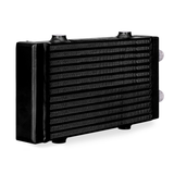 Mishimoto Universal Small Bar and Plate Dual Pass Black Oil Cooler