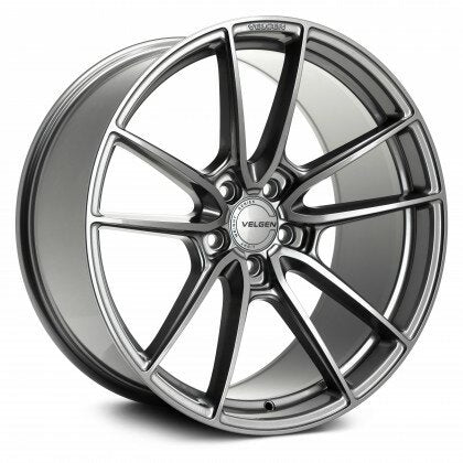 Velgen Wheels VF5 Wheel Gloss Gunmetal 20x10.5 5x114.3 Bolt, 45 Offset, 73.1 Bore (2005-2024 Mustang) - VF5201055X1143GM45