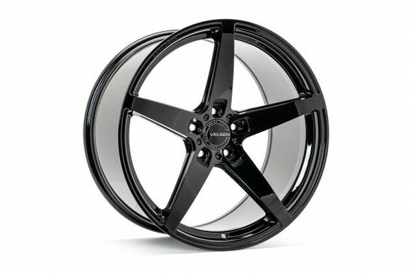 Velgen Wheels Classic5 V2 Wheel Gloss Black 20x10 5x114.3 Bolt, 34 Offset, 70.5 Bore (2015-2024 Mustang / 2020-2022 Explorer ST) - VFC52010GB1143470.5