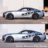 Steeda Mustang Minimum Drop Lowering Springs - Linear (2015-2024)