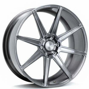 Velgen Wheels VFT8 24x10 6x135 Bolt, 30 Offset, 87.1 Bore - Brushed Black Clear (2004-2022 F-150) - VFT82410BBC61353087.1