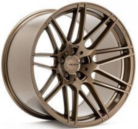 Velgen Wheels VF9 Wheel Gloss Bronze 20x10.5 5x114.3 Bolt, 45 Offset, 73.1 Bore (2005-2024 Mustang) - VFMesh92010.5GBRZ1144573.1