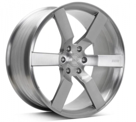 Velgen Wheels DDR VFTS6 22x10 6x135 Bolt, 30 Offset, 87.1 Bore - Brushed Clear (2004-2022 F-150) - S62210BC61353087.1