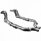 Kooks 1-3/4" SS Headers & GREEN Catted Connection Kit. 2015-2023 Mustang GT 5.0L. - 1151H231