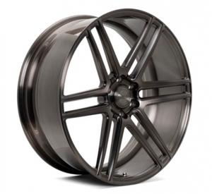 Velgen Wheels VFT6 22x10 6x135 Bolt, 30 Offset, 87.1 Bore - Brushed Black Clear (2004-2022 F-150) - VFT62210BBC61353087.1