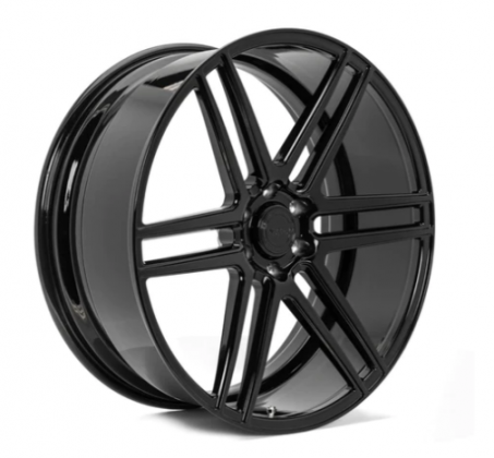 Velgen Wheels VFT6 22x10 6x135 Bolt, 30 Offset, 87.1 Bore - Gloss Black (2004-2022 F-150) - VFT62210GB61353087.1