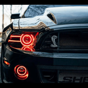 Striker Lights - 2013 - 2014 Ford Mustang Shelby/Roush/GT500 LED For Light