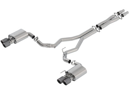 Borla 2018-2022 Ford Mustang GT Fastback 3in ATAK Cat-back Exhaust w/Active Exhaust Valves (4