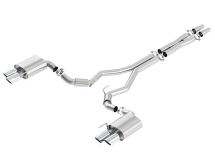 Borla 2018-2022 Ford Mustang GT Fastback 3in S-Type Cat-Back Exhaust (4