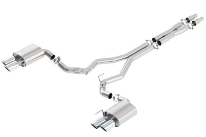 Borla 2018-2022 Ford Mustang GT Fastback 3in ATAK Cat-Back Exhaust (4